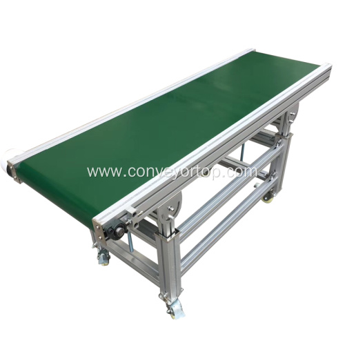 Automatic Small Flat PVC Rubber Belt Conveyor System